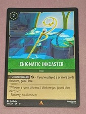 Disney Lorcana Enigmatic Inkcaster 100/204 The First Chapter
