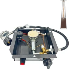 Patio Heaters Glass Tube Burner Module Replacement 47 000 BTU SGT 3 Bolt Hole 