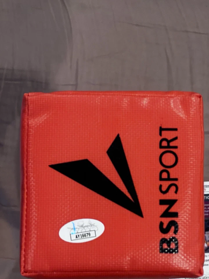 J J Watt Signed Full Sized Houston Texans Full Size Hall Of Fame Pylon JSA COA - Image 4 of 4