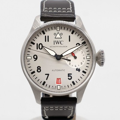 IWC Big Pilot Power Reserve LAS VEGAS Edition Steel 46mm IW501014 Leather Auto