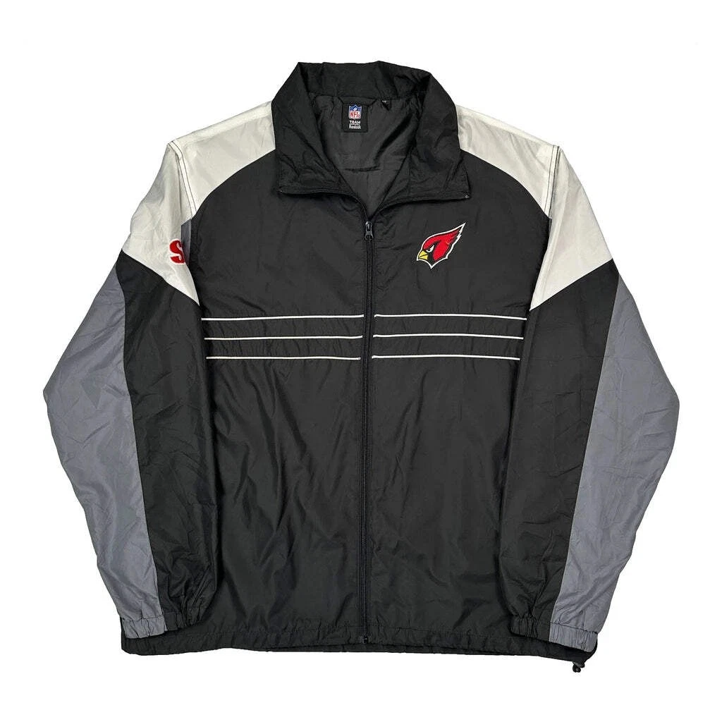 Arizona Cardinals Reebok Football Windbreaker - XL Black Polyester