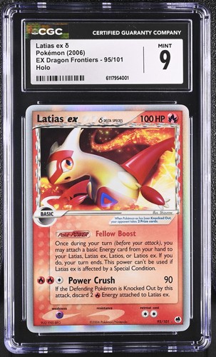 Latias ex δ graded CGC 9 for sale on eBay