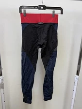 Michi Yoga Pants Inversion Leggings Black/Red Women's Size Small/P