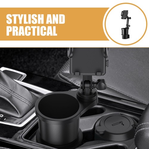 Car Cup Phone Holder Phone Mount Cup Holder Cell Phone Car Mount Cup Holder - Photo 6 sur 12