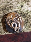 1 oz Silver Hand Poured Dragon Hayleybug Mint Rarer Example