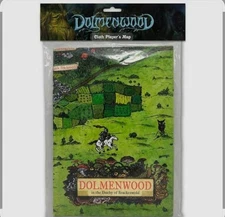 Dolmenwood Cloth Players Map, Necrotic Gnome New