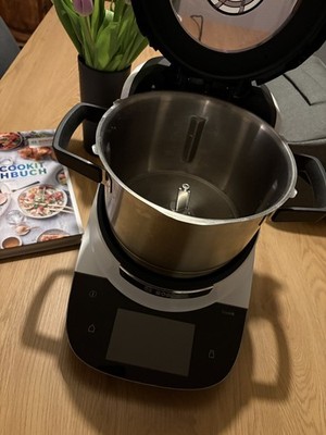 Bosch Cookit MCC9555DWC Küchenmaschine mit Kochfunktion + XL-Topf & + Zubehör