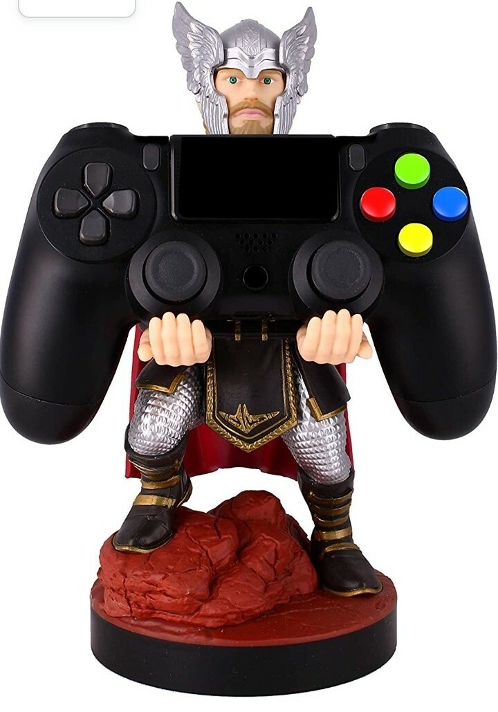 Figurine Thor 20cm pour ranger et charger votre manette Ps4 Xbox et smartphone