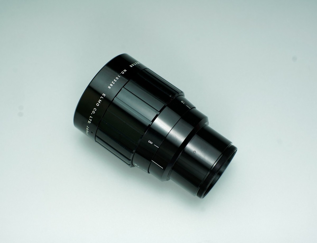 Elmoscope Anamorphic 2x squeeze Lens Gold Flare [Very Good+