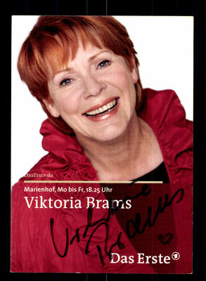 Viktoria Brams Marienhof Autogrammkarte Original Signiert # BC 85177