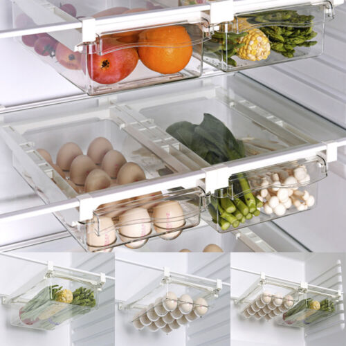 Refrigerator Tray Egg Case Holder Fruit vegetable Storage Box Drawer Storage ✡