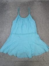 Alice + Olivia Dress Womens 10 Blue Wrap
