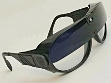 Uvex Safety Glasses 9180 FLIP Up Half-Eye Cobalt Lens Black Frame PPE UV S11089