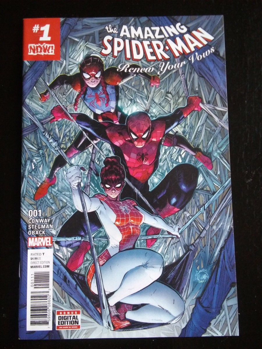 アメコミリーフ　The Amazing Spider-Man: Your Vow The Amazing Spider-Man Renew Your Vows #1 (Marvel 2017) #1