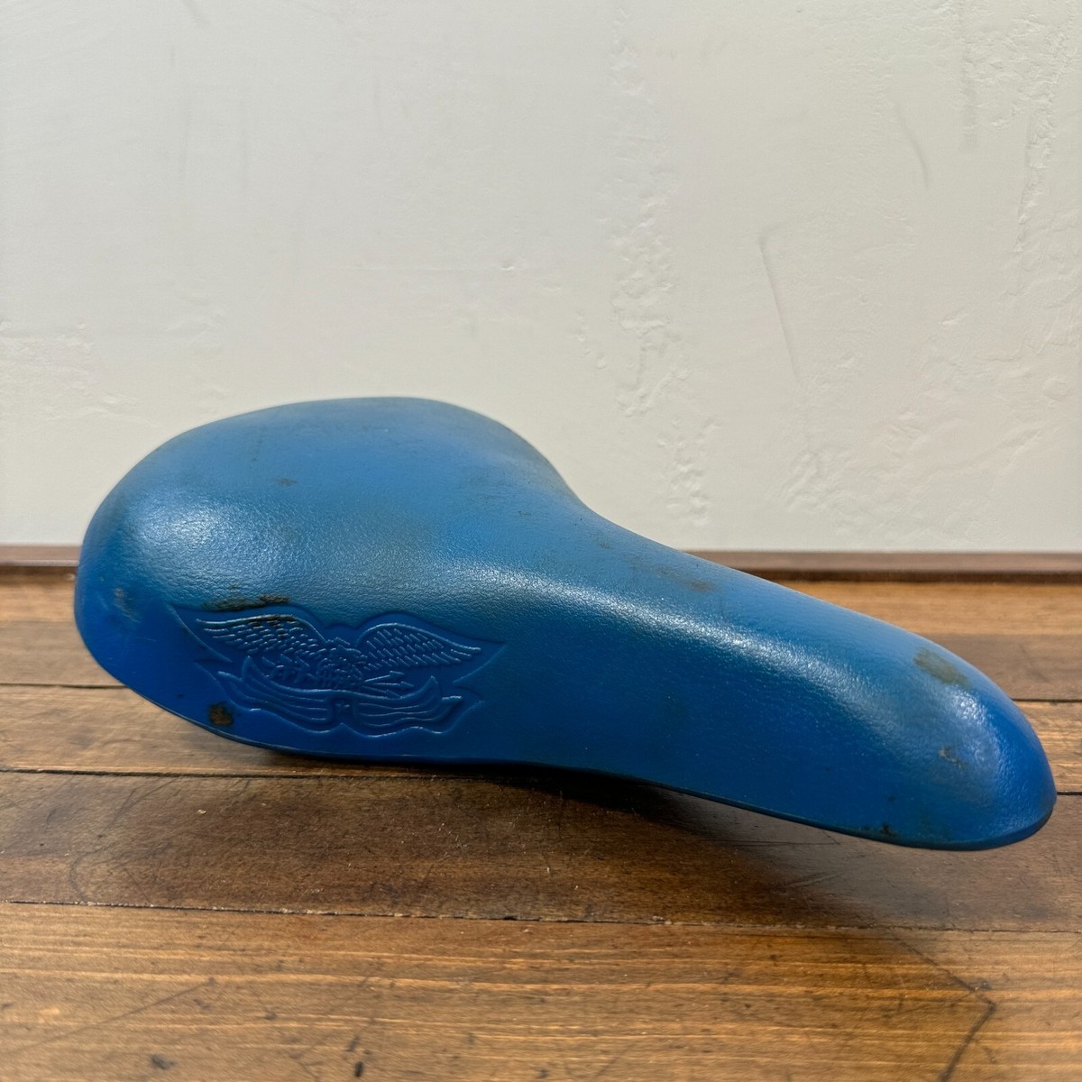 VIntage Troxel Eagle Seat Old School BMX Blue 1980 Stamp VIntage Troxel Eagle Seat Old School BMX Blue 1980 Stamp
