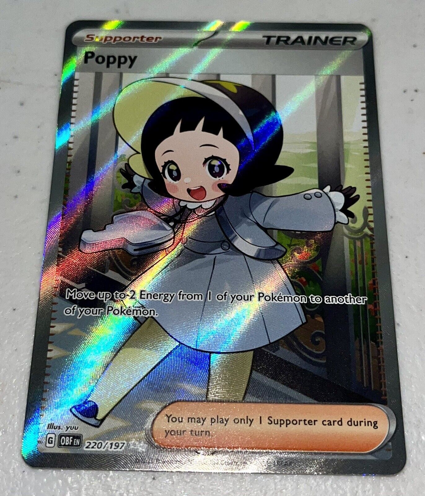 2023 Trainer Poppy 220/197 Full Art