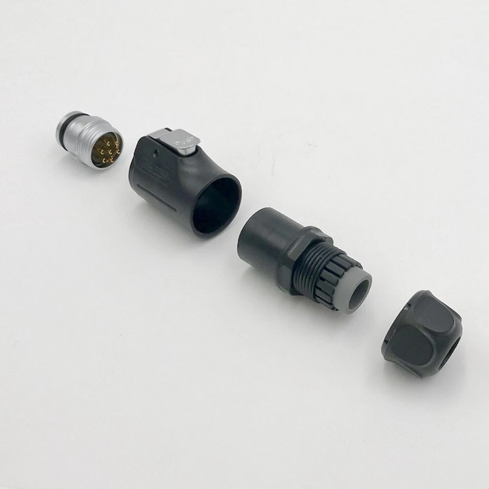 CNLINKO 7 Pin Power Signal Circular Connector Female Plug Waterproof IP67 M20 - Image 2 of 4