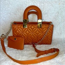 Steve Madden Mini Borsa Marrone Marrone Marrone Marrone Trapuntato Ecopelle
