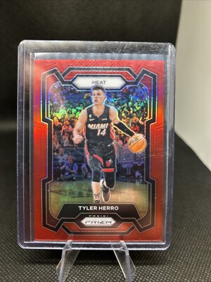 【美品】 Tyler Herro Red Prizms RC /299 2022-23 Panini Prizm Draft Picks Red Prizm Tyler Herro /299