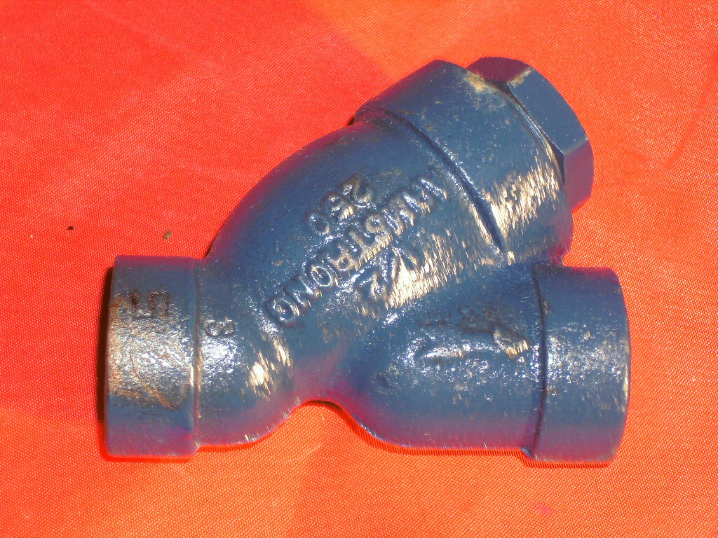 ARMSTRONG CA SERIES 250 CLASS CA1SC CAST IRON WYE/Y STRAINER 1/2" NPT