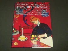 1989 IMPRESSIONISM AND POST-IMPRESSIONISM BOOK - NICE COLOR PRINTS - I 41