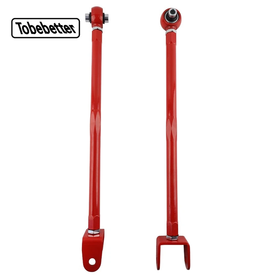 Adjustable Rear Lower Camber Control Arms Kit for BMW 3-Series E36 E46 E85 Red Foto 3 de 4