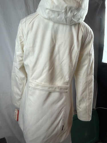 Patagonia Women's Coat/Haven/Undyed with hood Toggle closure size Med - Picture 5 of 9