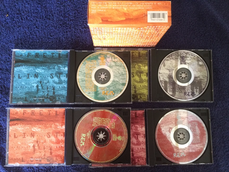 REM,Automatic, 4 CD Box Set/Schuber(1993)limitiert,rar,Germany Only Release,NEU! - Bild 4 von 4