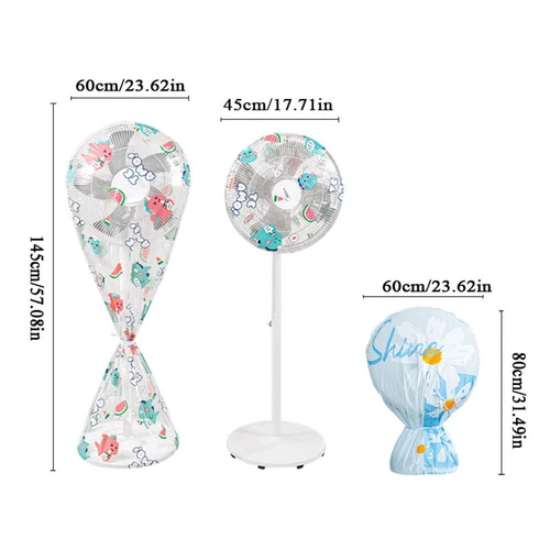 Electric Fan Cover Fan Sleeve Aging Of Fan Blades Circular Dust Cover Universal - Picture 12 of 20
