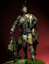 1/24 75mm Ancient Scottish Gentleman Stand (WITH BASE) Resin Figure Model