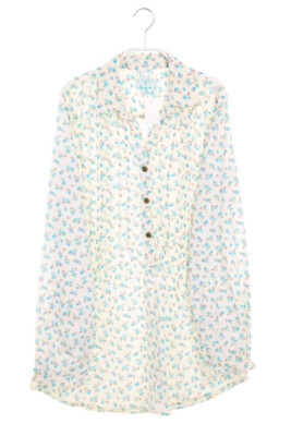 C&A Bluse Blumen 170 off-white