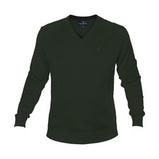 Maglione Uomo NAVIGARE Misto Lana Merino Scollo V. Vari Colori Art.220312