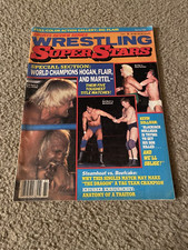 1986 WRESTLING SUPERSTARS MAGAZINE NWA KERRY VON ERICH RICK FLAIR HULK HOGAN WWF
