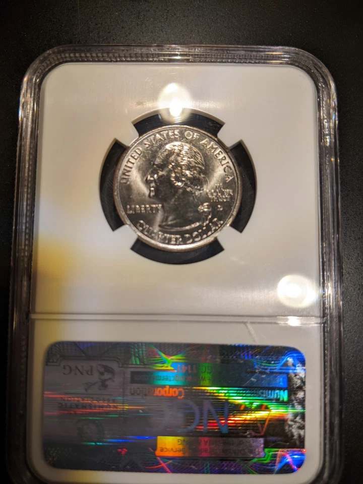 2000-d NGC MS-68 MS68 Maryland MD State Quarter  Low Top Pop PCGS quality - Image 2 of 2