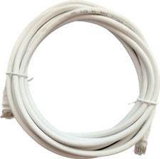 10 feet Snagless WHT Ethernet Cable New set of 10 packs RJ45M -booted ends