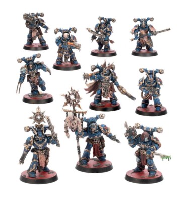 Kill Team Nemesis Claw Night Lords Chaos Space Marines Commission Painting