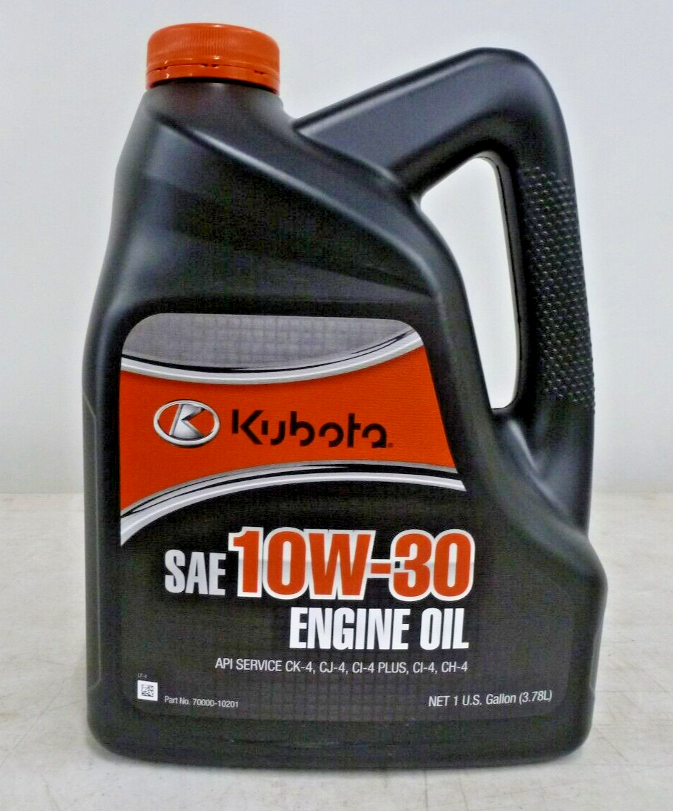 Genuine OEM Kubota 7000010201 SAE 10W30 Engine Oil 1gallon size eBay