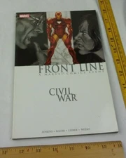 Front Line Civil War #2 comic book 1st print GN Jenkins Bachs