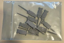 HP Agilent 5090-4833 Through-hole IC Mini Grabbers (pack of 10)