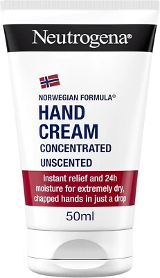 Neutrogena Norwegian Concentrated Unscented Hand Cream, 50 ml UK
