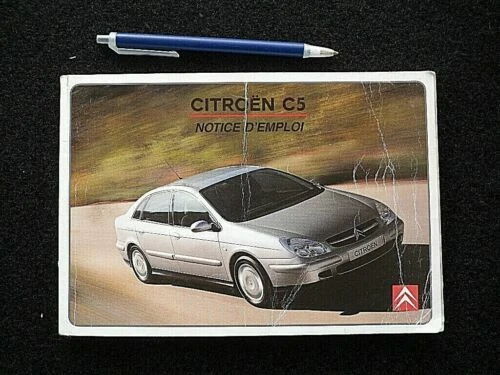 Manuels de constructeur et opérateur Citroën C5