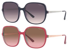 Vogue Women's Square Butterfly Sunglasses w/ Gradient Lens - VO5405S