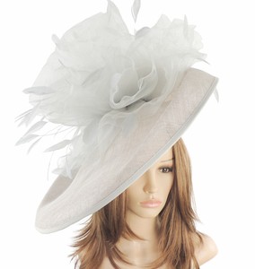 grey ascot hat