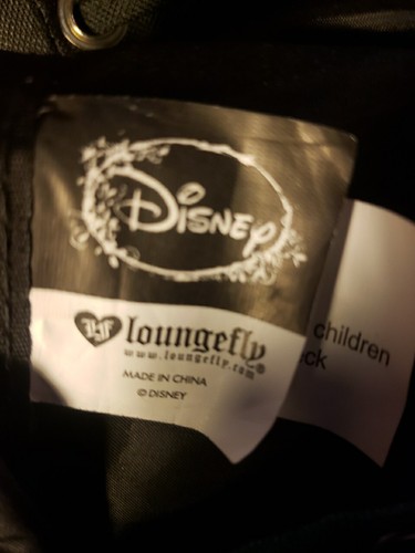 Loungefly Vintage Disney 'Bambi Meets Flower' 15" Canvas Drawstring Backpack Bag - Picture 10 of 15