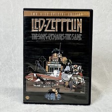 Led Zeppelin The Song Remains the Same DVD Deluxe Edition 2007 Rare