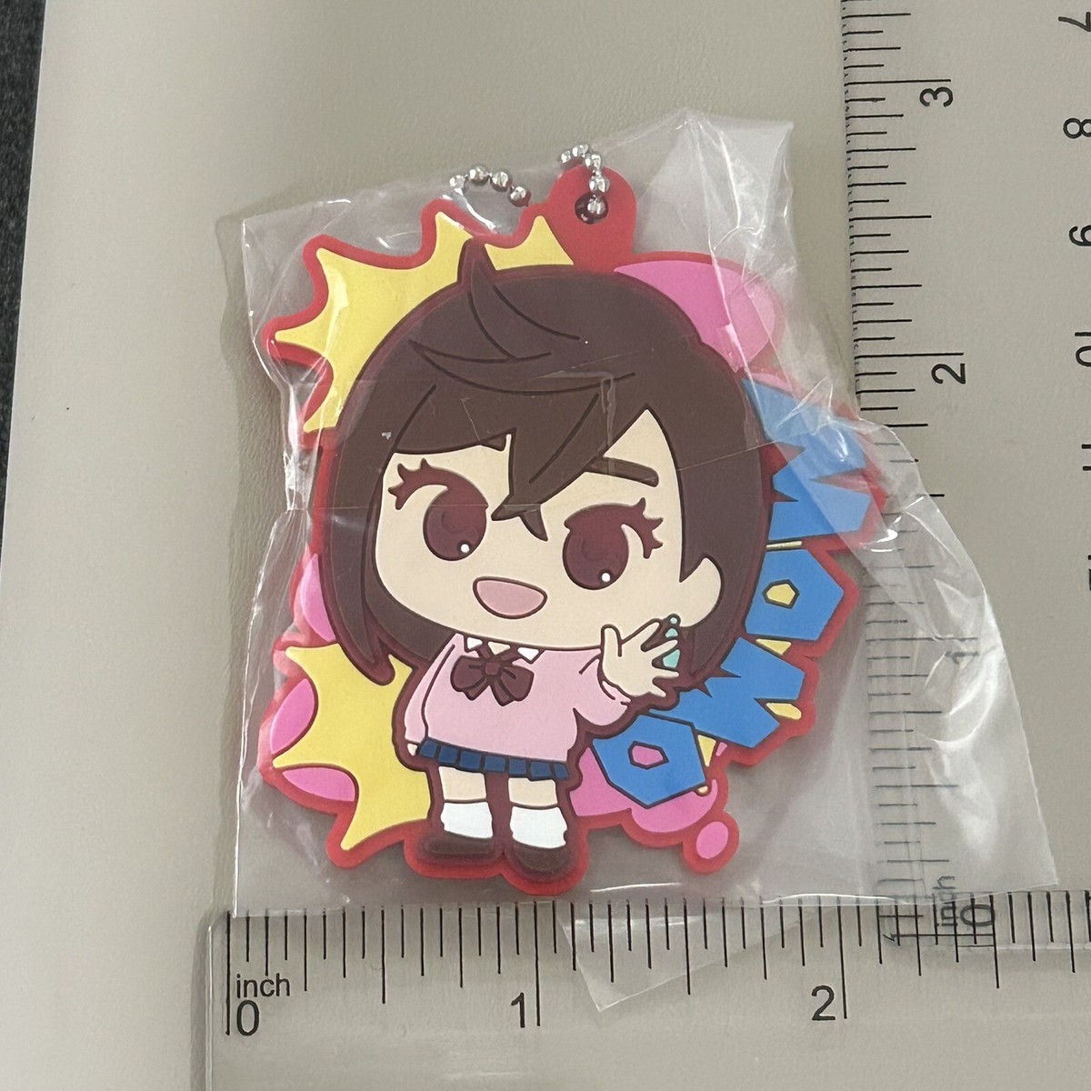 Dandadan Momo Ayase Rubber Keychain Bandai Gashapon Capsule Rubber