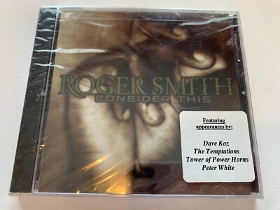 Roger Smith CD  Consider This Smooth Jazz Dave Koz Temptations New Cracked Case