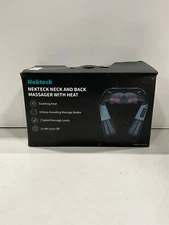 Nekteck Shiatsu Kneading Heat Neck Pillow Messager