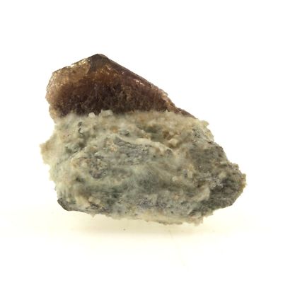 Axinit. 57,5 ct. Col du Glandon, Savoyen, Frankreich. Selten.