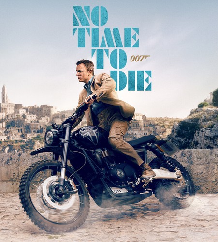 Corgi James Bond 007 Triumph Scrambler 1200 No Time to Die 1:12 Scale CC08401 - Picture 10 of 14